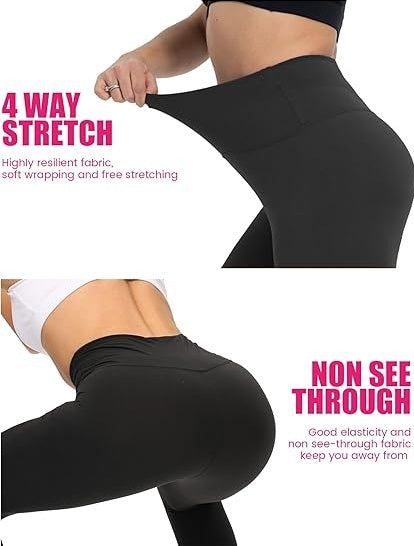 Cropped High-Waisted Leggings β Color Inkjet Print Workout Pants