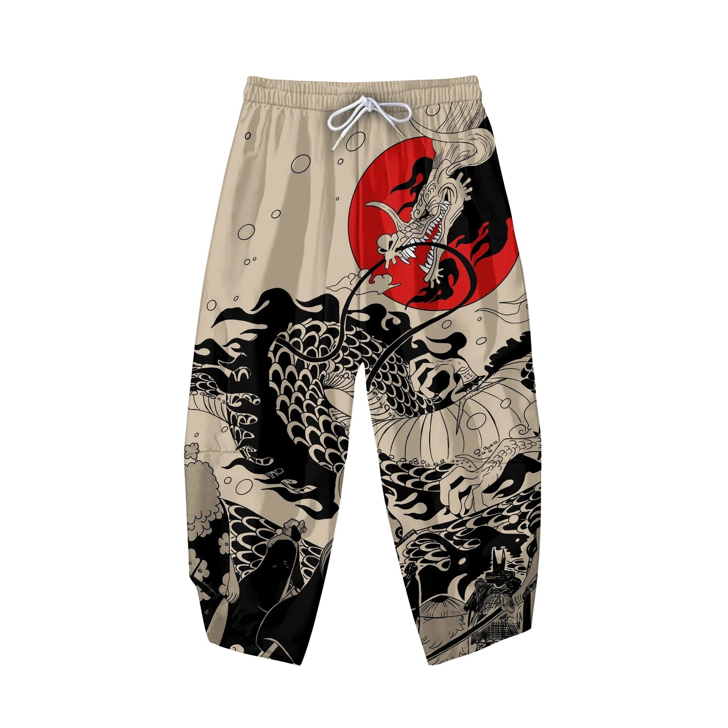 🐉 Summer Japanese Style Anime Dragon Print Haori Yukata