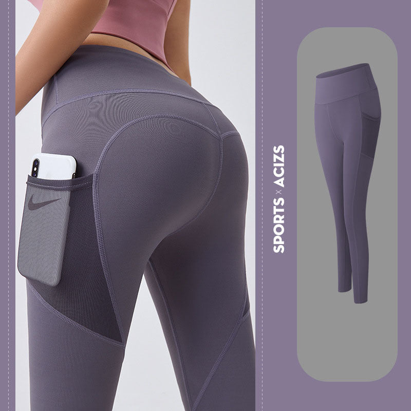 🧘♀️ Women's High-Waisted Yoga Leggings with Pockets