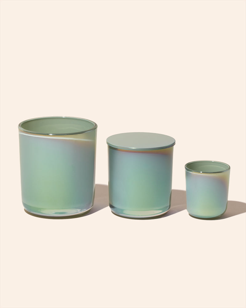 8oz aura vessel & lid - matte sage