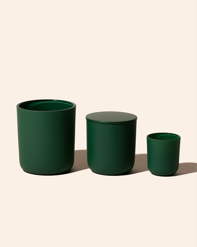 8oz aura vessel & lid - matte sage