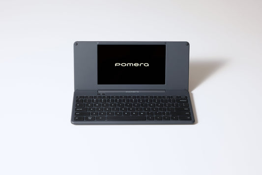 pomera - Máquina de escribir completa para escritura enfocada Incluye película protectora de pantalla