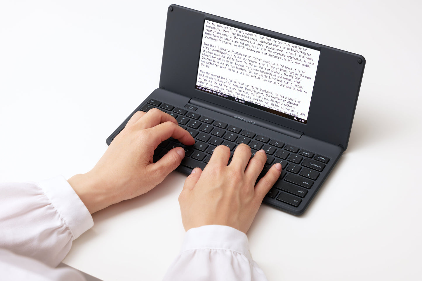 pomera - Full-Suite Typewriter For Focused Writing Includes Screen Protector Film