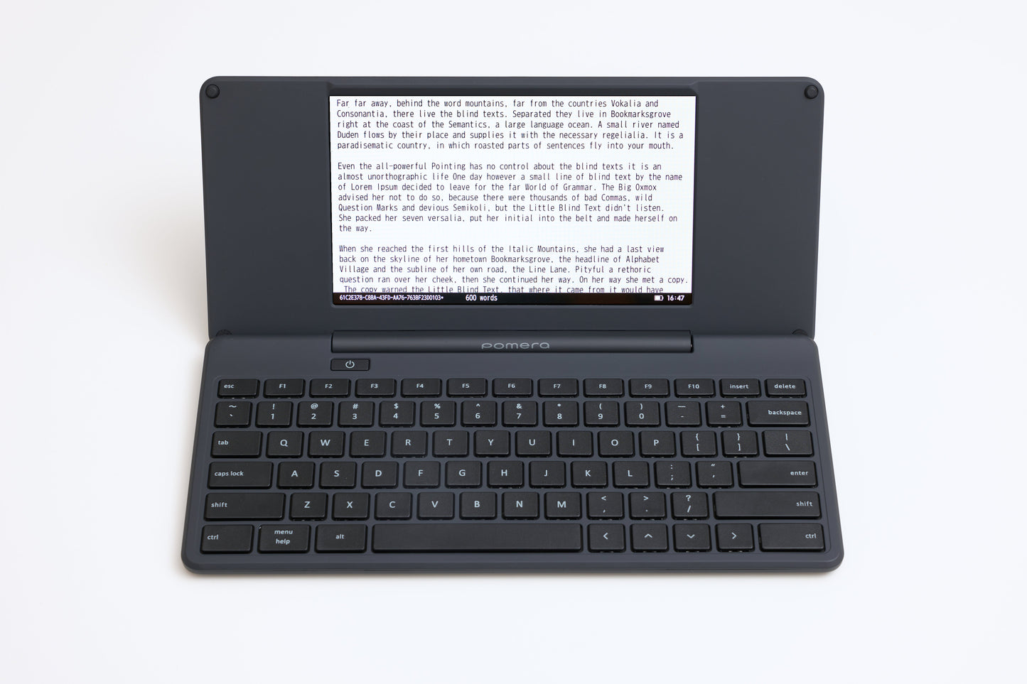 pomera - Full-Suite Typewriter For Focused Writing Includes Screen Protector Film