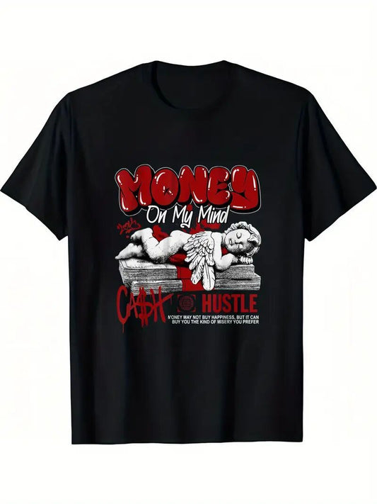 Men's Printed Short-sleeved T-shirt