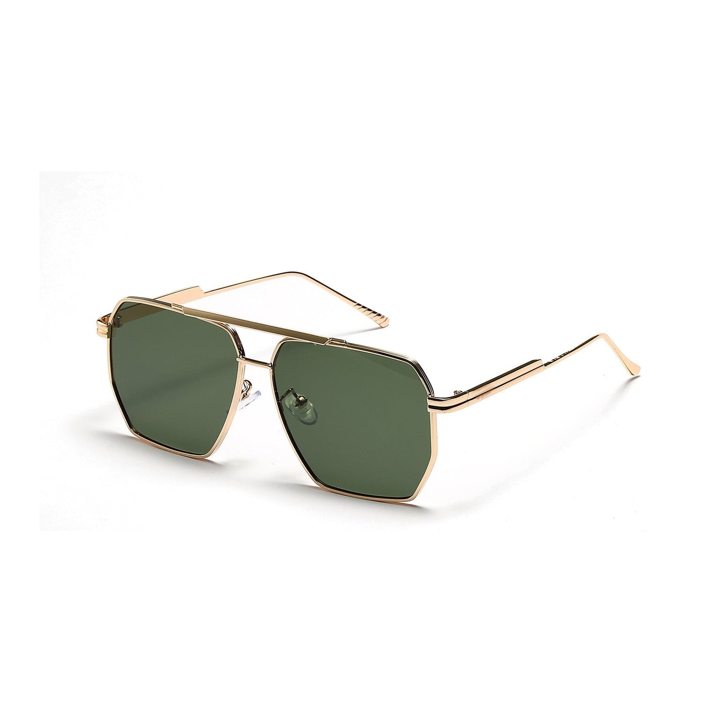Double Beam Large Frame Sunglasses – Retro Fashion UV400