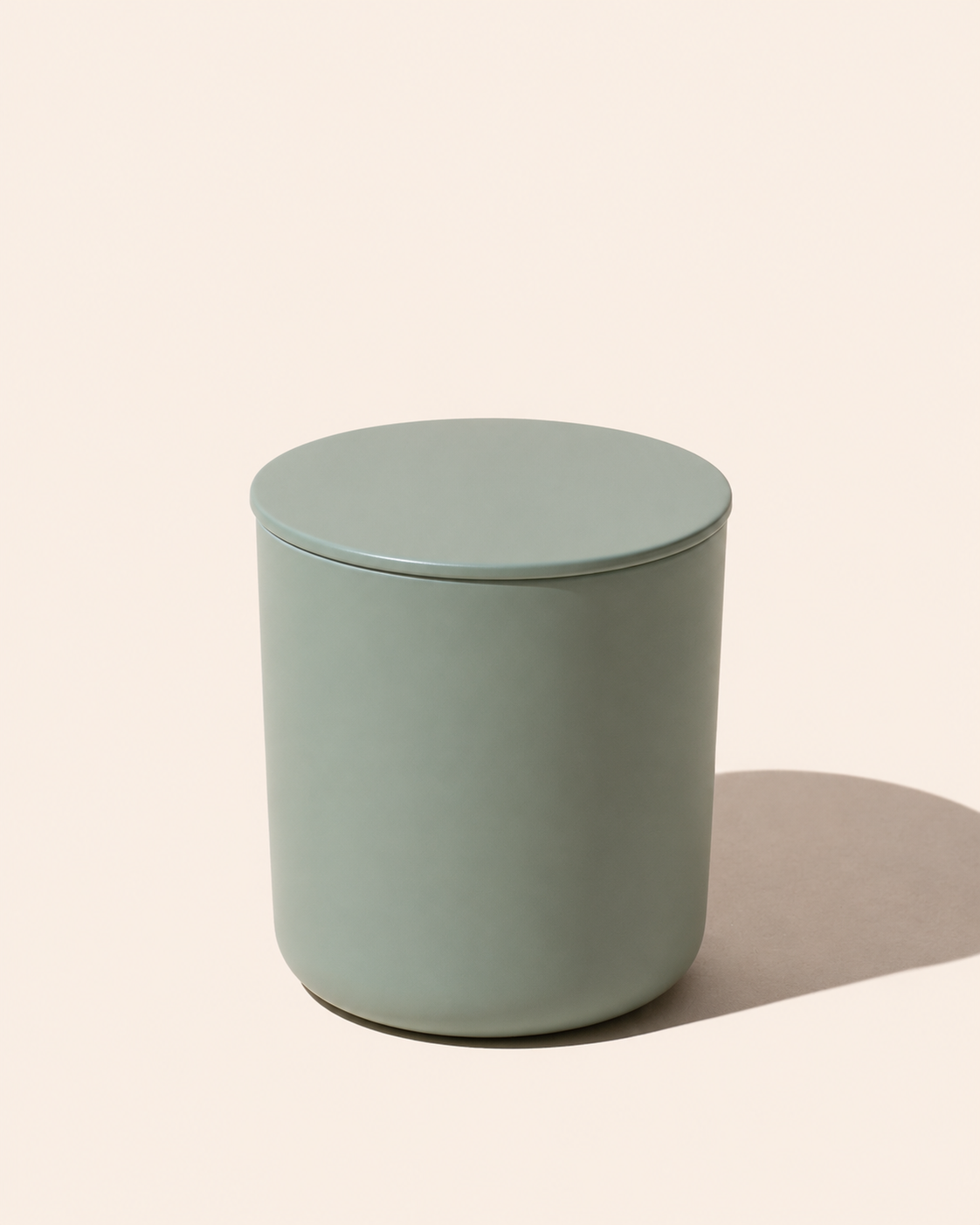 8oz aura vessel & lid - matte sage