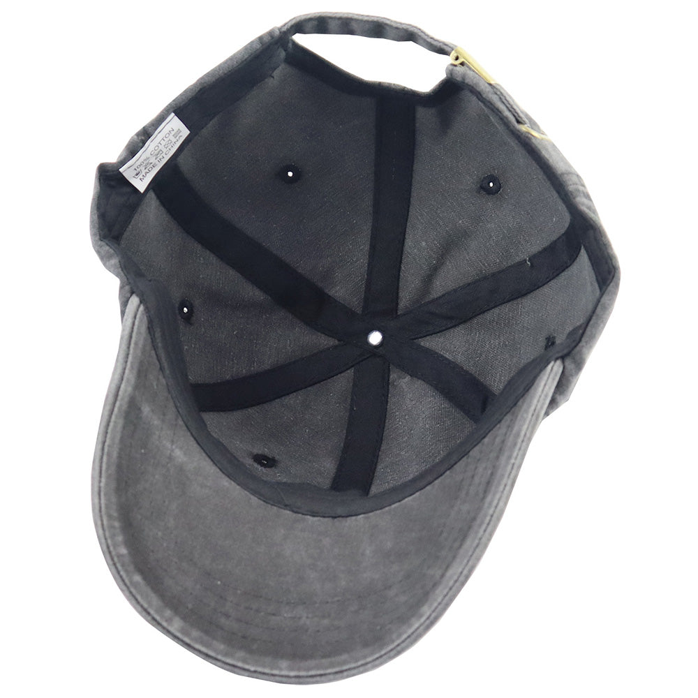 GOAT Ram Embroidered Vintage Washed Baseball Cap – Adjustable Unstructured Low Profile Hat
