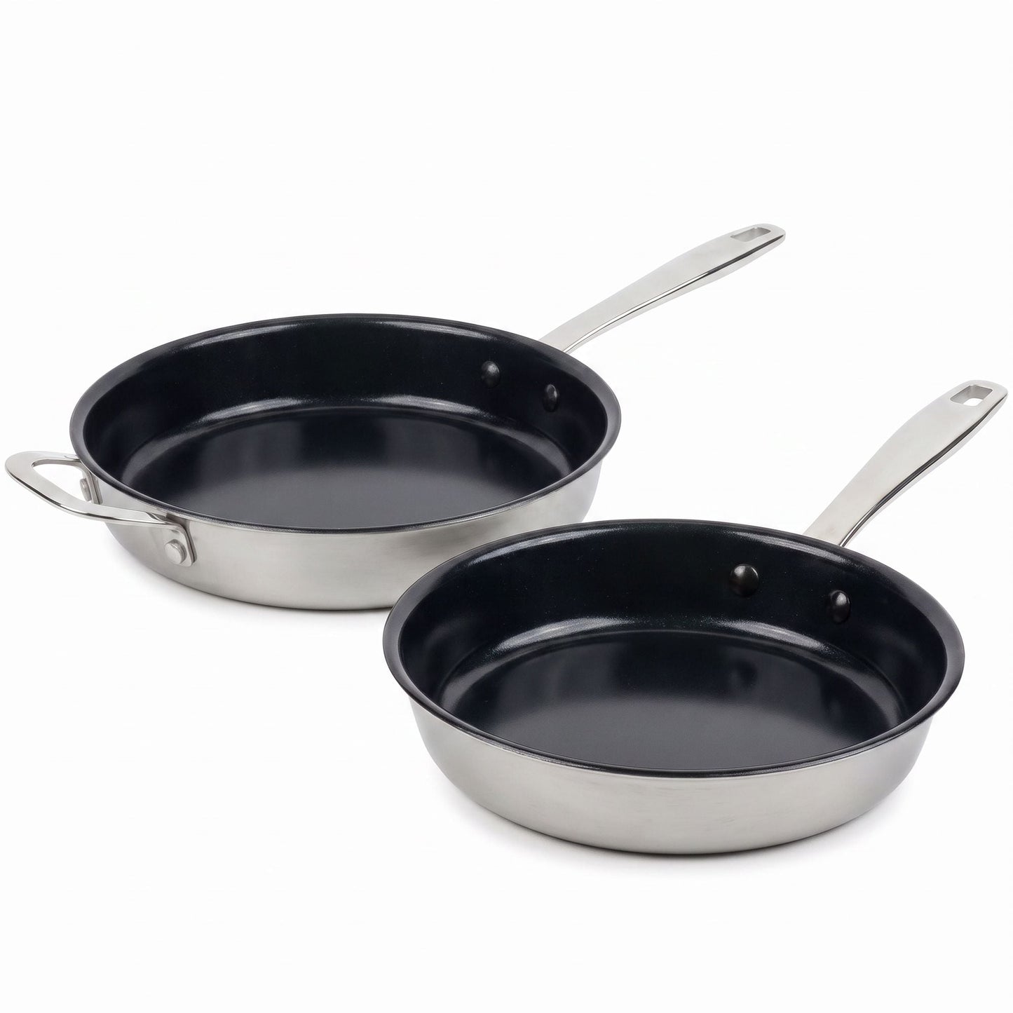 5-Ply Nonstick Stainless Frying Pan