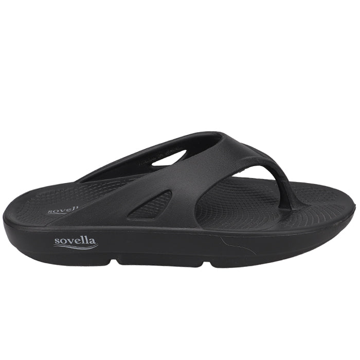 Sovella Active Recovery Sandals Women's PF Thong Black