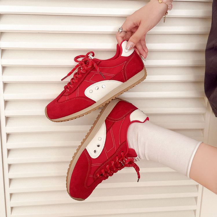 Women's Platform Lace-Up Sneakers | German Trainer Style Height-Increasing Casual Shoes | EU 36–40