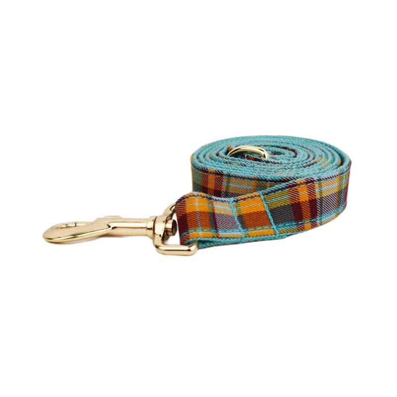 Autumn Blue Plaid Set