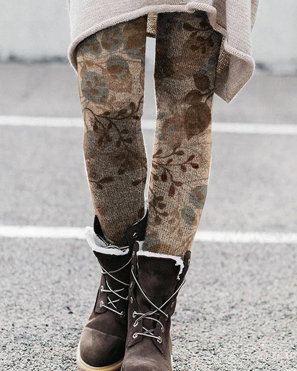 Hawaiian 3D Print Leggings – Unisex Digital Print